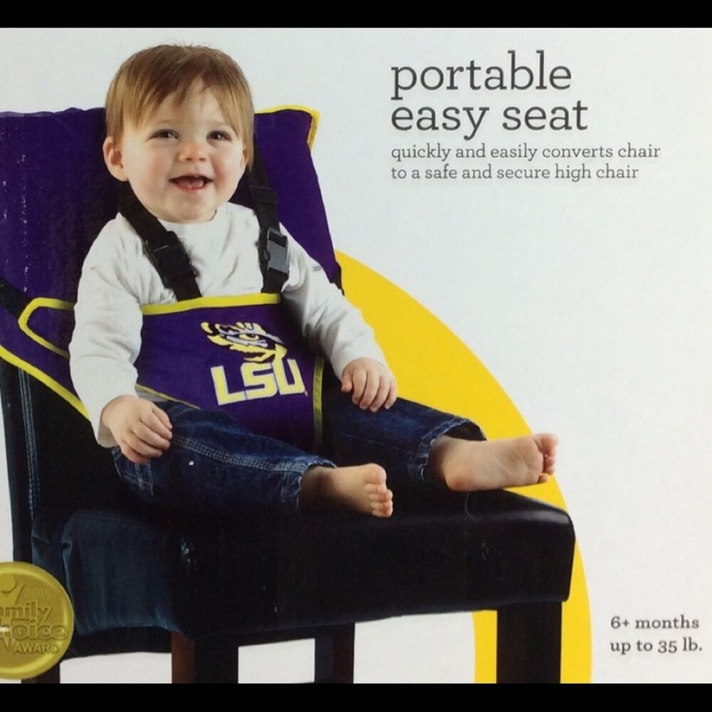 🐯NCAA LSU Tigers Cozy Cover Portable Easy Seat
